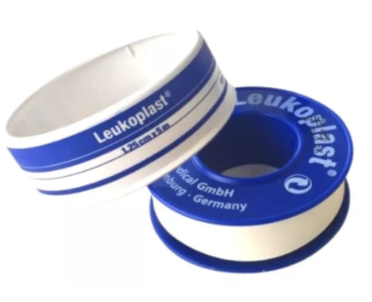 Leukoplast color blanco