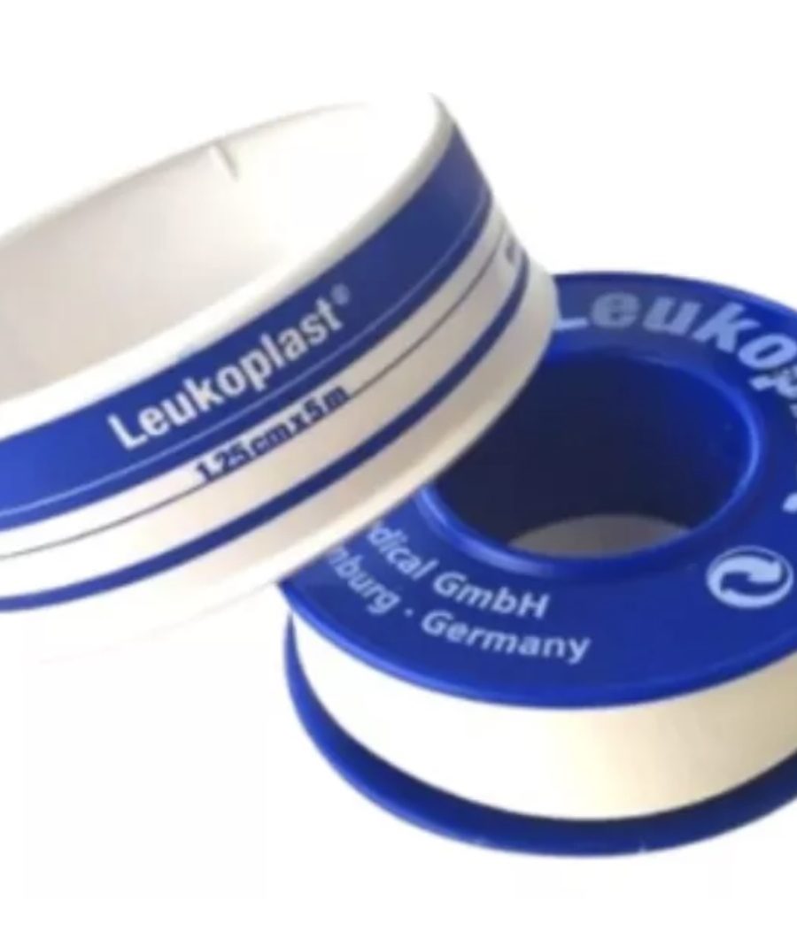Leukoplast color blanco