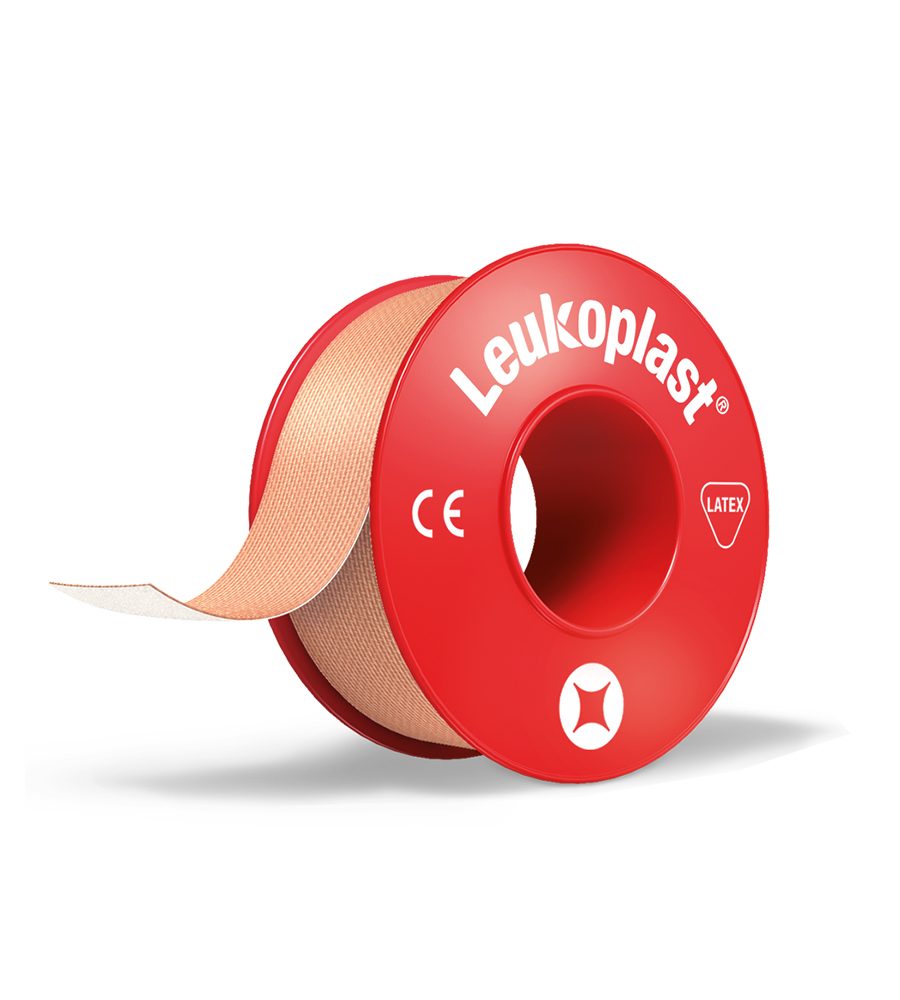Leukoplast 5 cm x 5 mt color Piel