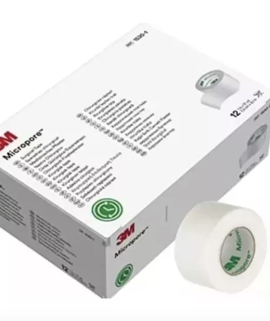 Tela Micropore 2,5 cm x 9,1 mt 3M