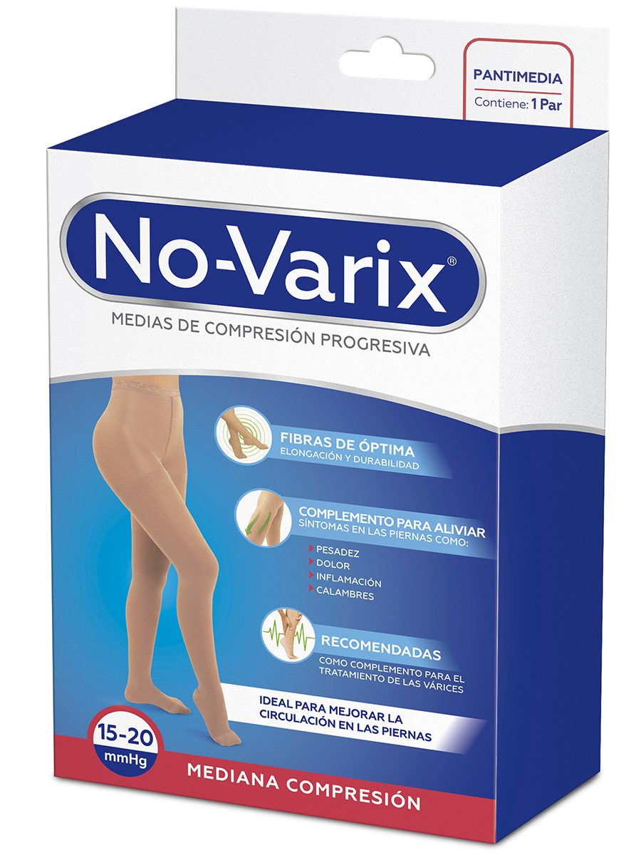Pantimedia No-Varix Transparente 15-20 mmhg Beige